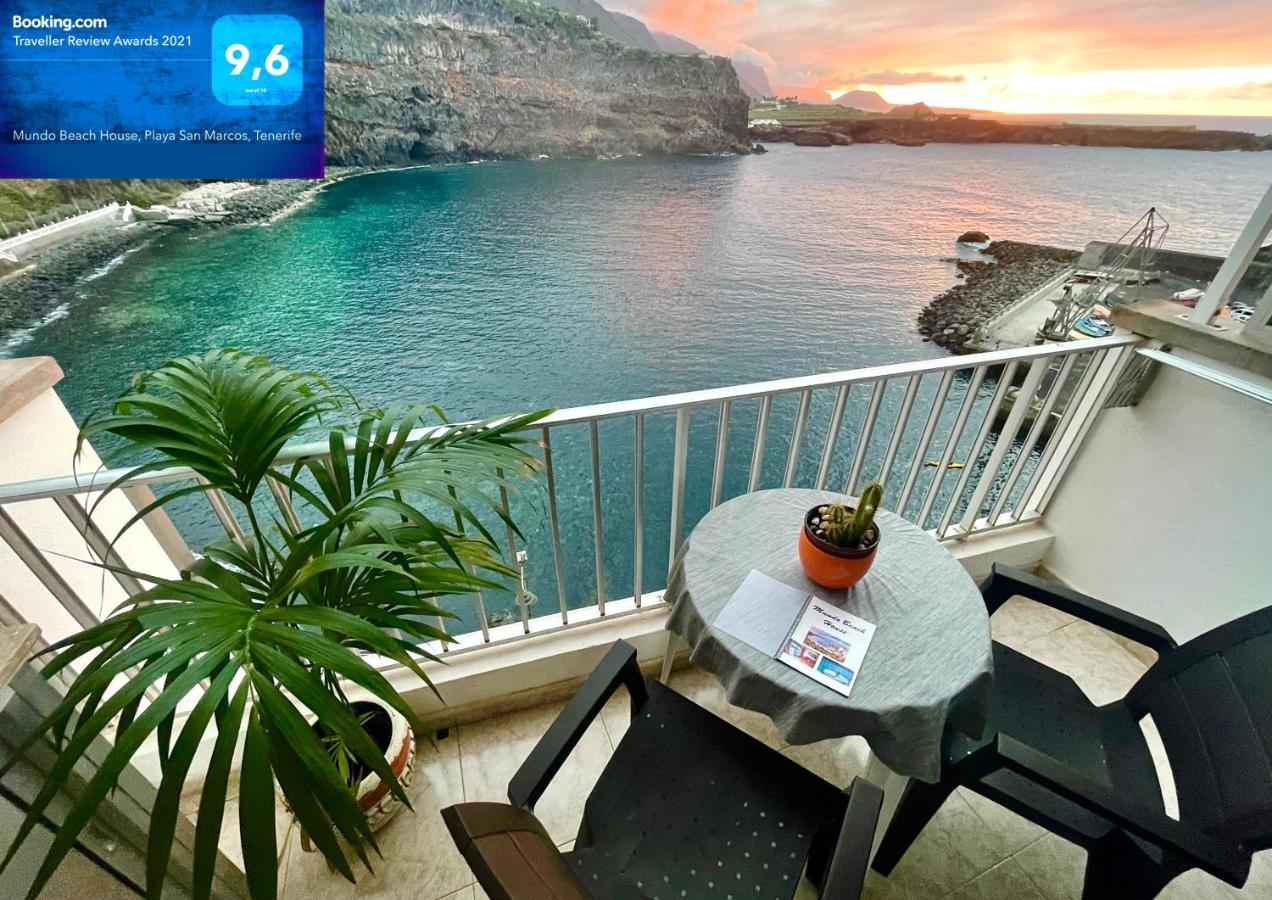 Mundo Beach House, Playa San Marcos, Tenerife Икод-де-лос-Винос Экстерьер фото
